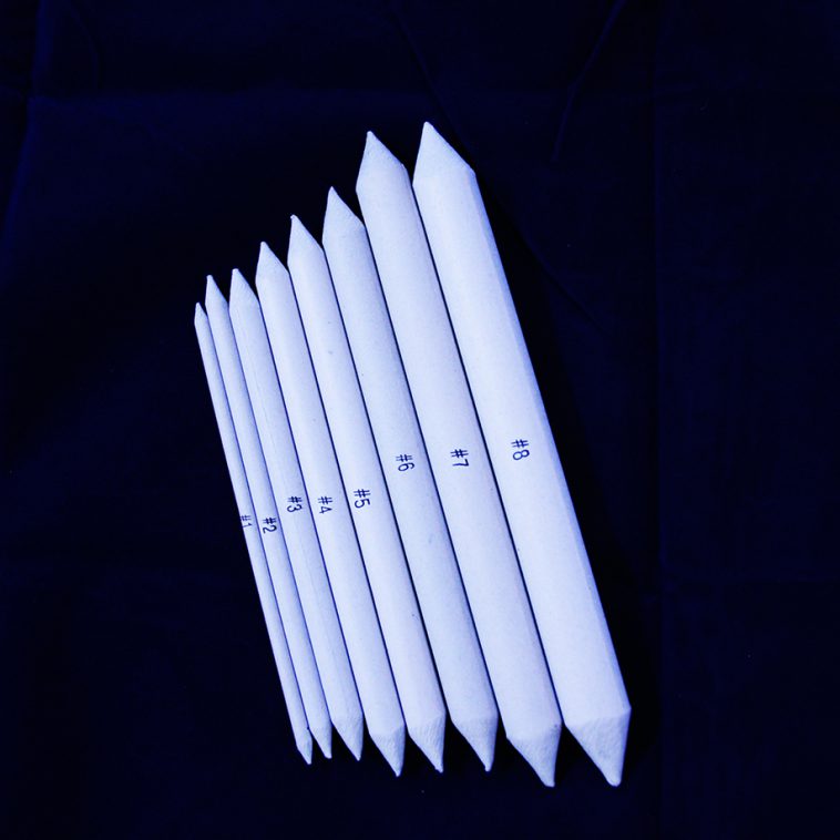 1 PACKET of PAPER STUMPS - 8 pieces per PACK (No 1 - No 8)