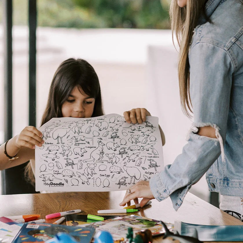 Outer Space Classic Colouring & Doodle Mat