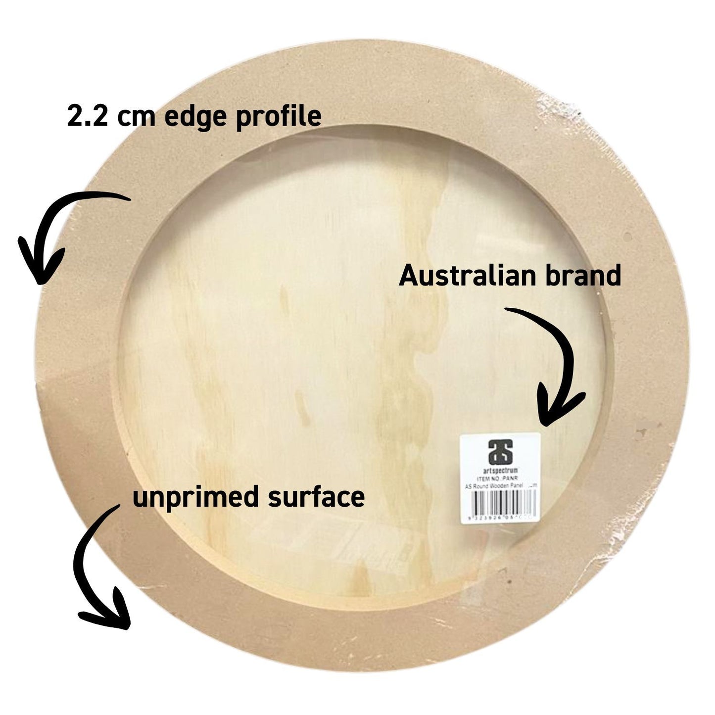 Art Spectrum® Wooden Panels - Round