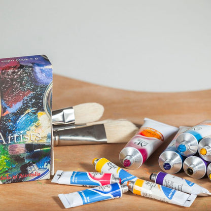 ART SPECTRUM® SET OF 6 STUDIO OIL COLOUR - ART PRISM 40ML ASSORTED