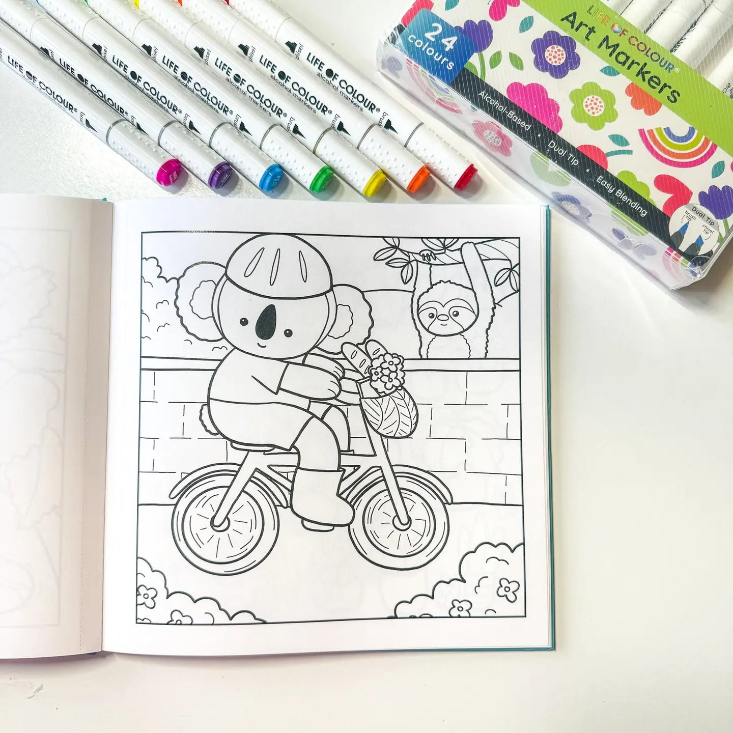 Cute and Cosy Colouring Book Volume 2- Good Vibes Only